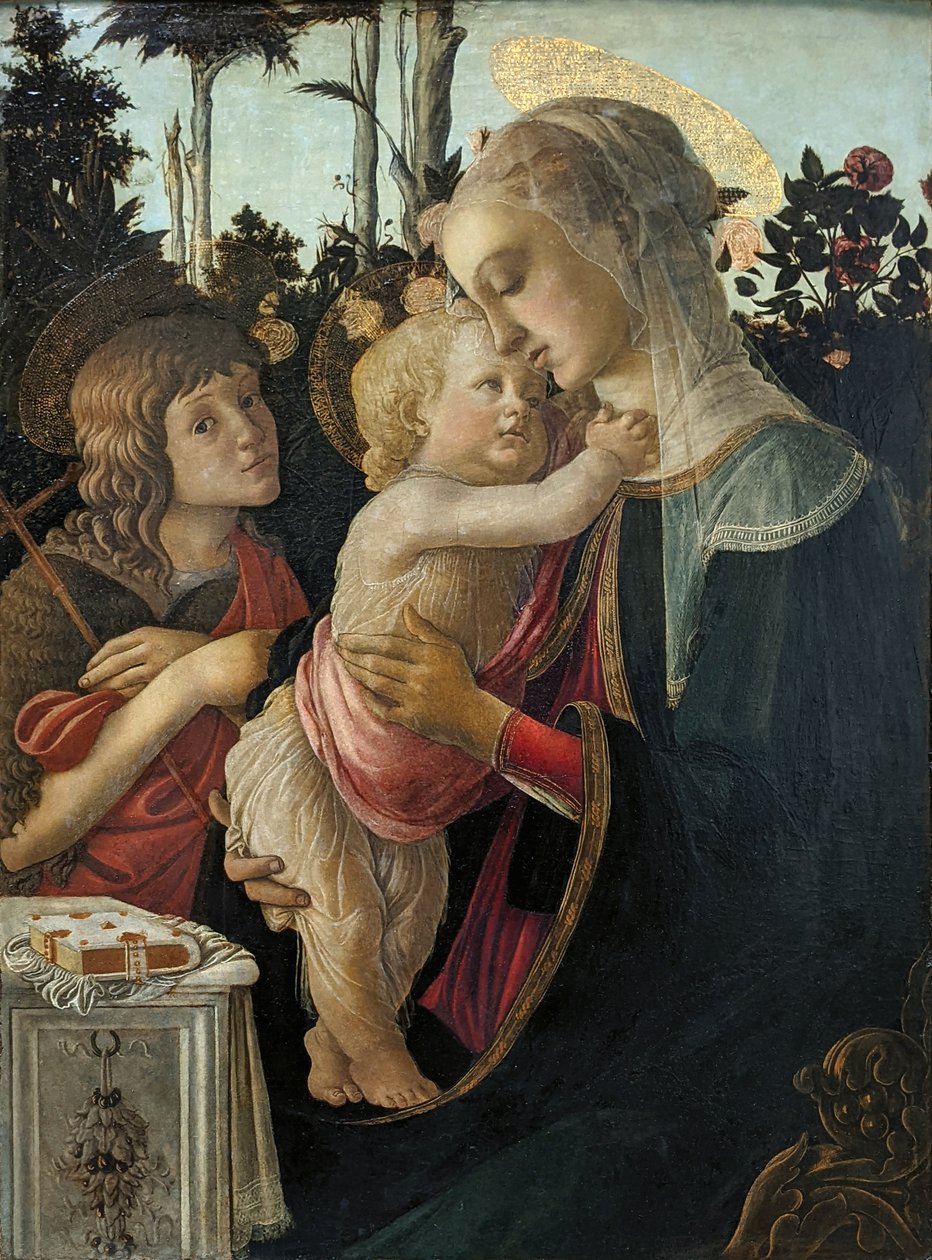 Frans:  La Vierge et l
