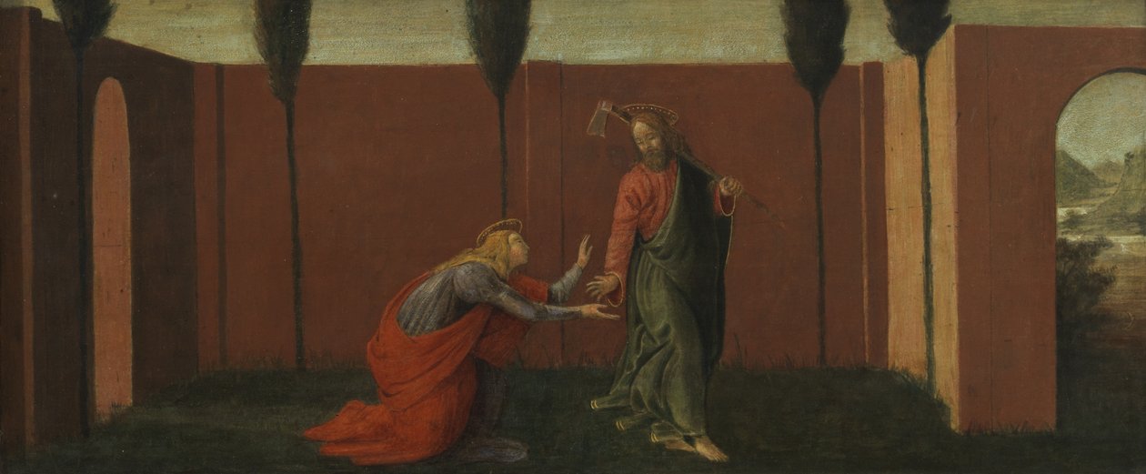Scènes uit het leven van Maria Magdalena door Sandro Botticelli