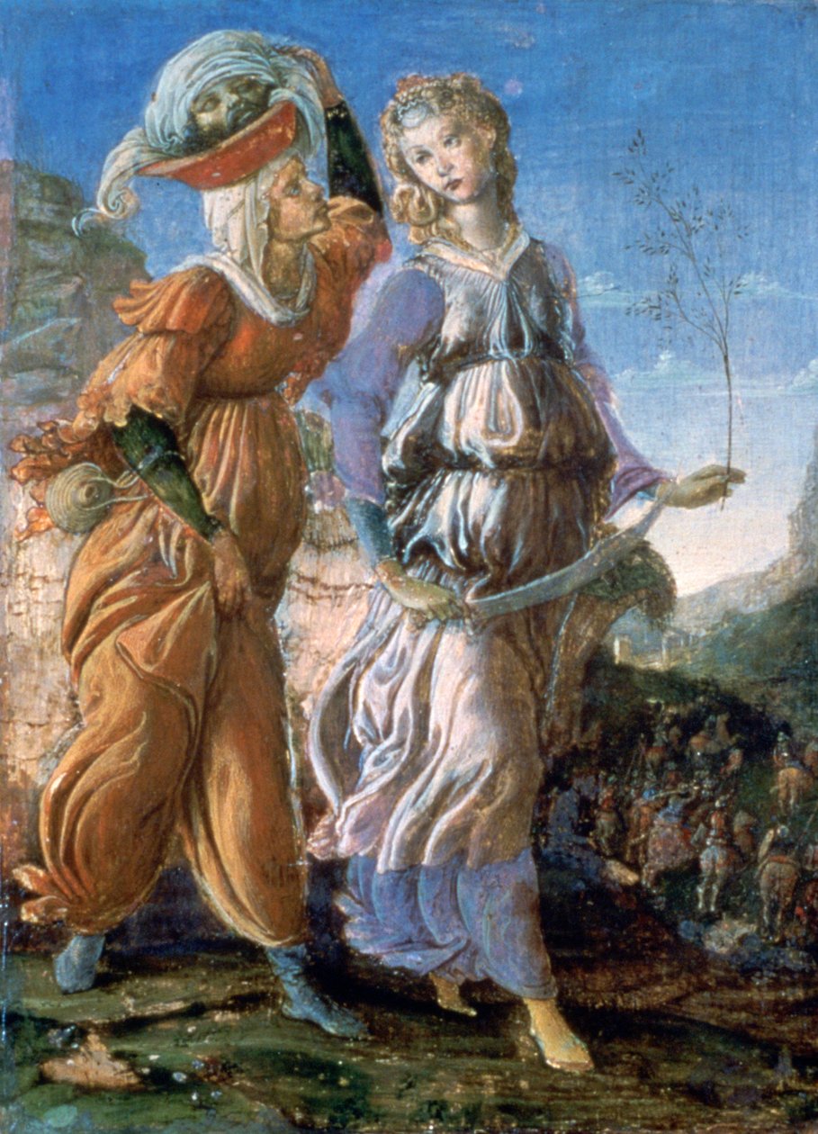 De terugkeer van Judith, 1467 door Sandro Botticelli