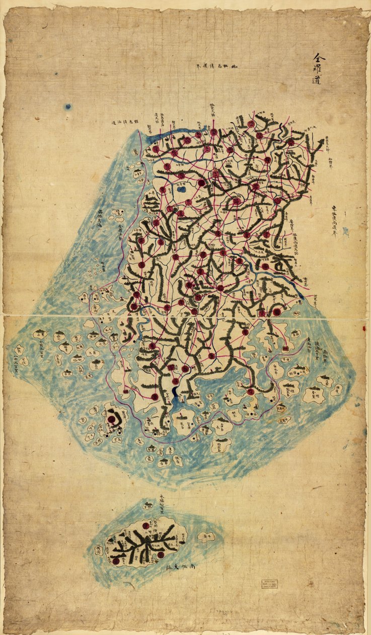 Chosŏn chido LOC 83675009-3 door Sang Gi Chŏng