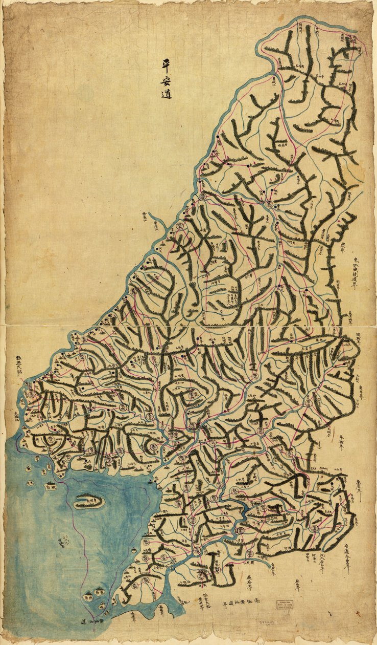 Chosŏn chido. LOC 83675009-7 door Sang Gi Chŏng