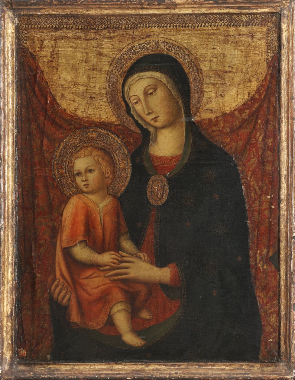 Maria met Kind door Sano di Pietro