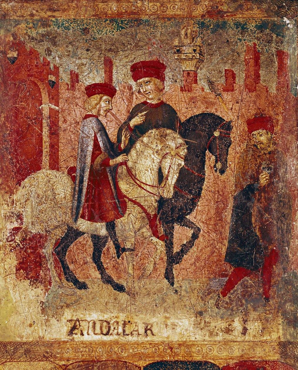 Detail belastinginspecteurs (houtsnede door Sano di Pietro, decoratie van een Biccherna) door Sano di also Ansano di Pietro di Mencio Pietro