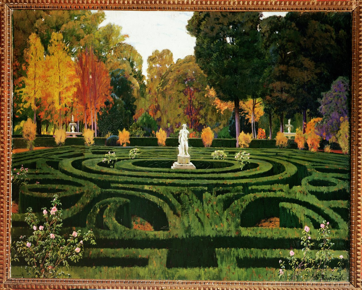 De oude faun, 1912 door Santiago Rusiñol