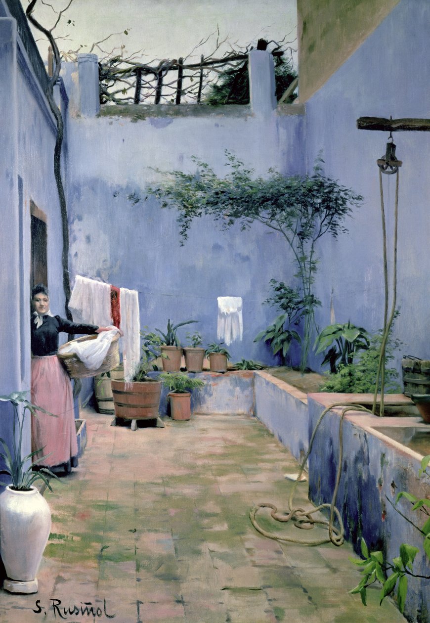 Patio Interieur door Santiago Rusinol i Prats