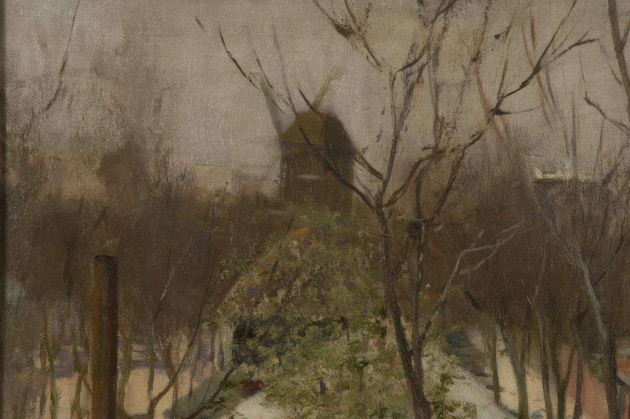 Park van Moulin de la Galette door Santiago Rusiñol
