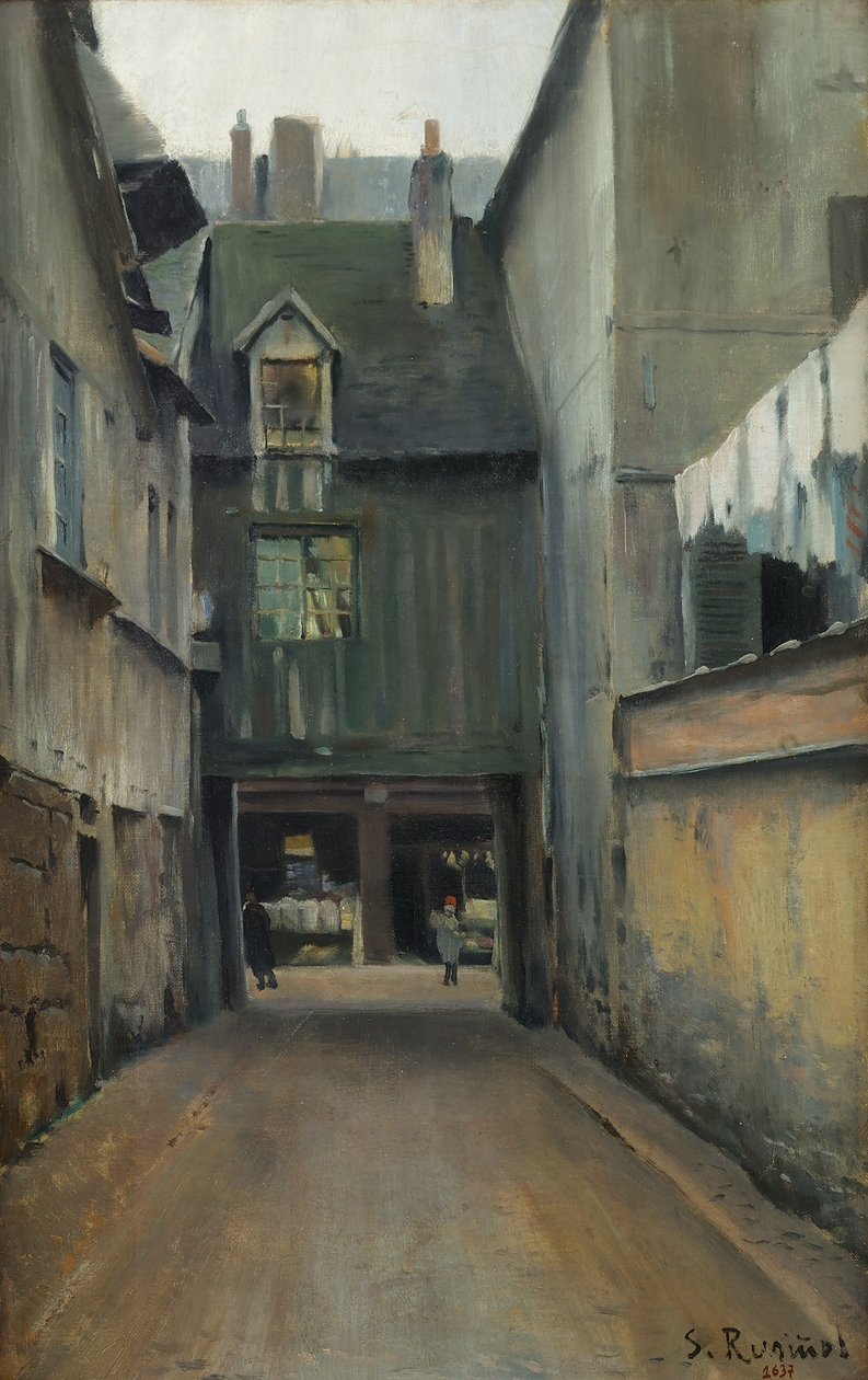 Carrer de Rouen door Santiago Rusinol i Prats