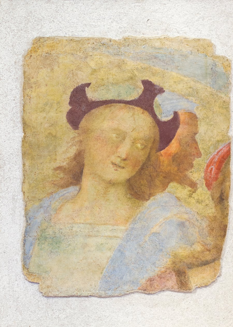 Jonge man door Sanzio of Urbino (attr. to) Raphael