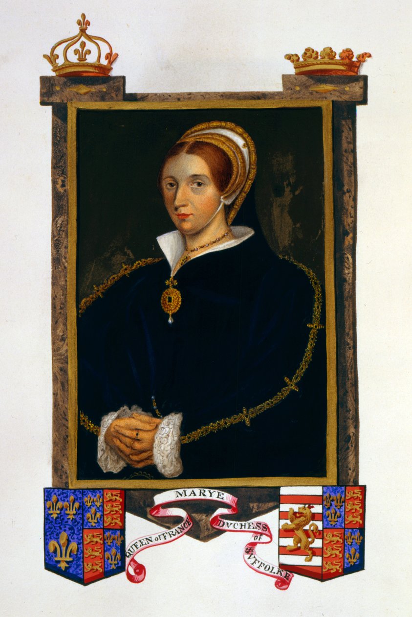 Portret van Mary Tudor, uit 