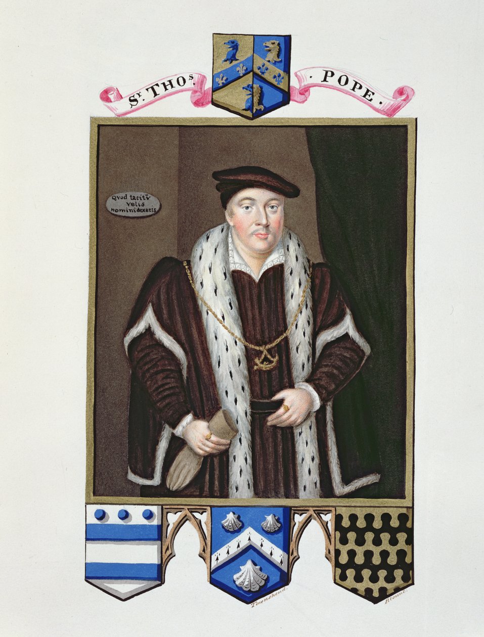 Portret van Sir Thomas Pope (c.1507-99) uit 