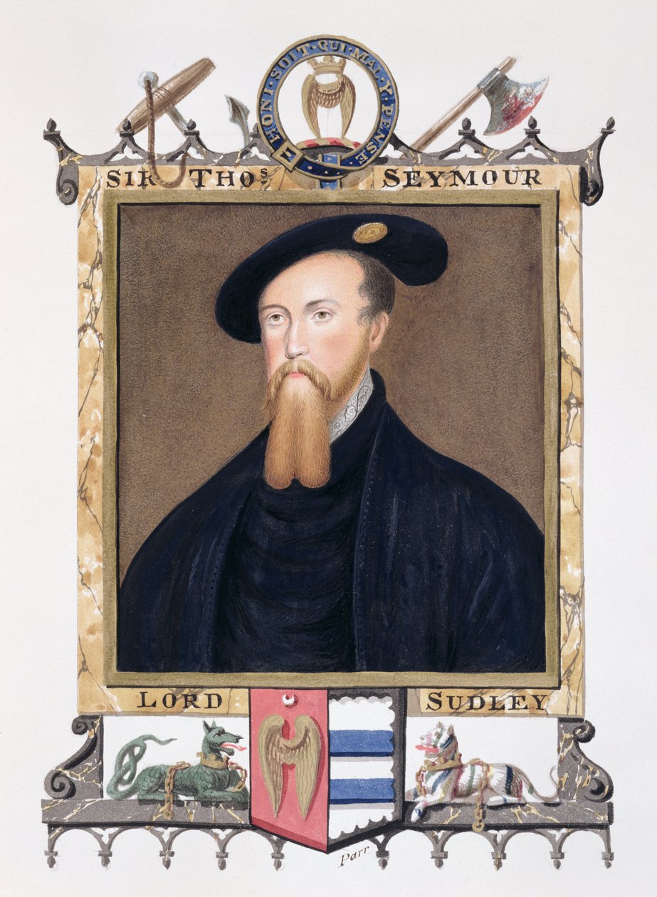 Portret van Thomas Seymour, 1e Baron van Sudeley door Sarah Countess of Essex