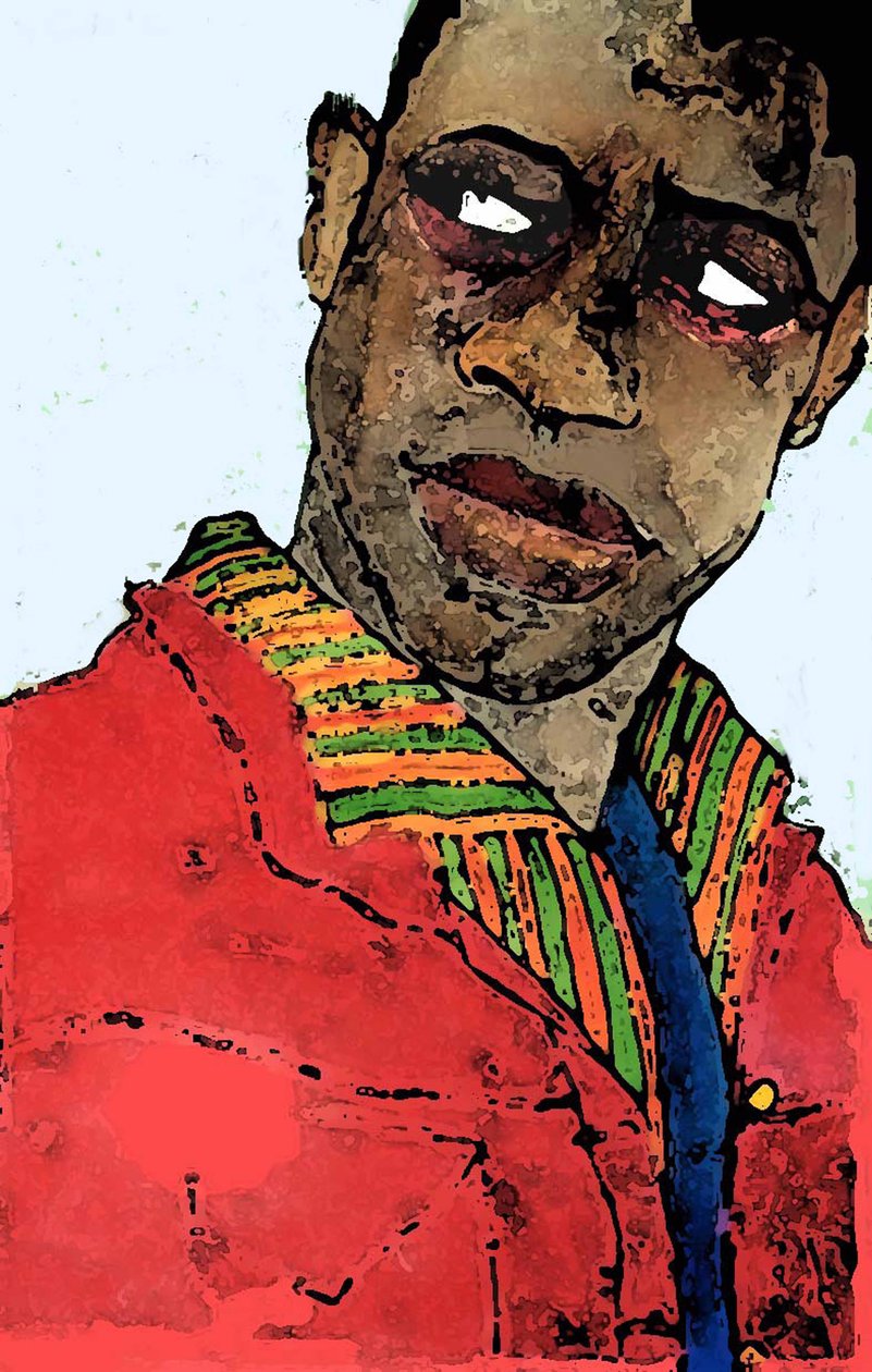 Afro-Amerikaanse man door Sarah Thompson Engels