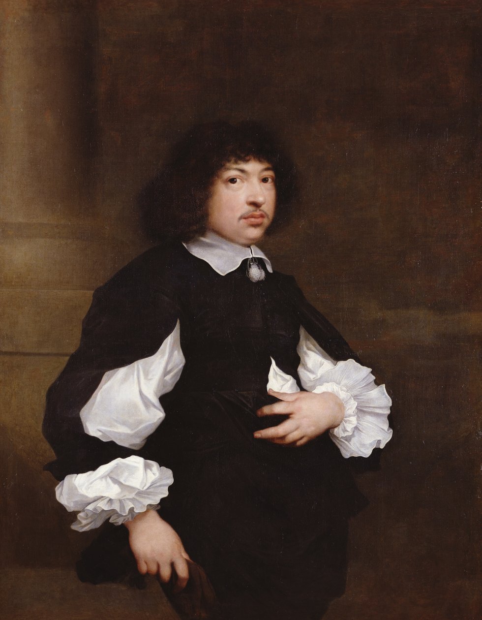 Portret van een man door Sébastien Bourdon
