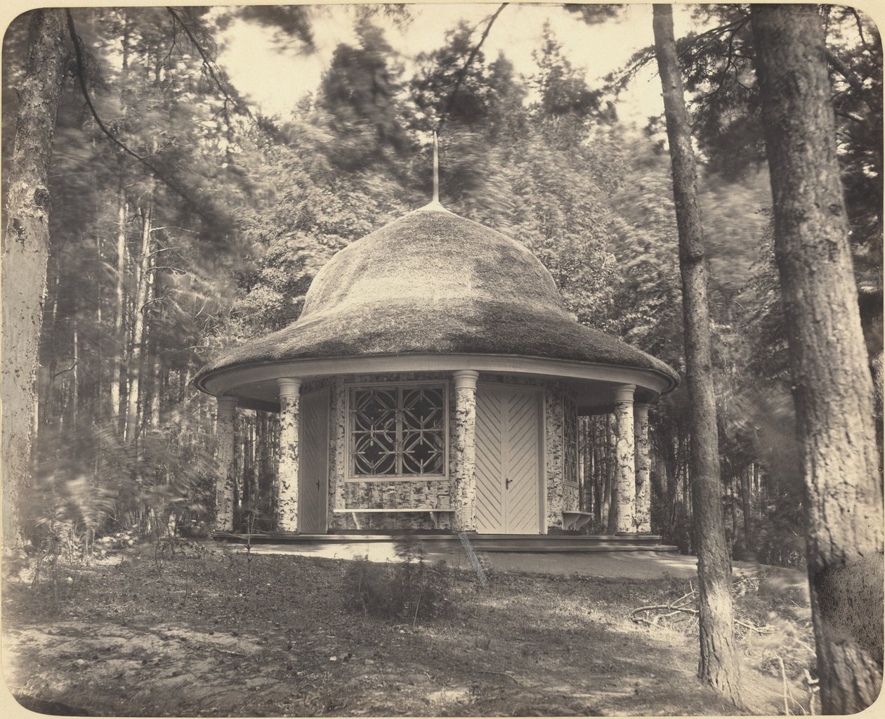 Prieel in het bos bij Moskou door Scherer and Nabholz