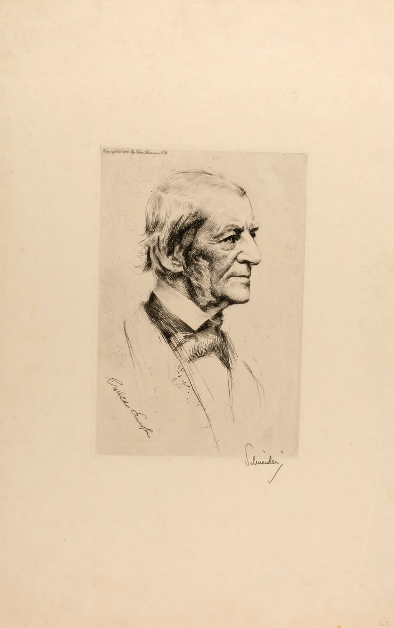 Ralph Waldo Emerson door Schneider, Otto J.