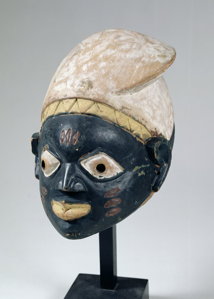 Gelede masker van de Yoruba samenleving, Nigeria door School African