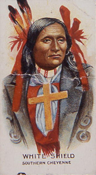 Witte Schild, van de Zuidelijke Cheyenne Stam door School American