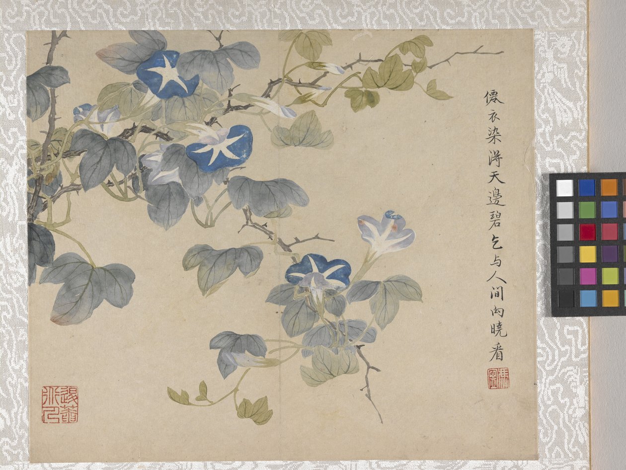 8 Blad Album van Bloemen door School Chinese