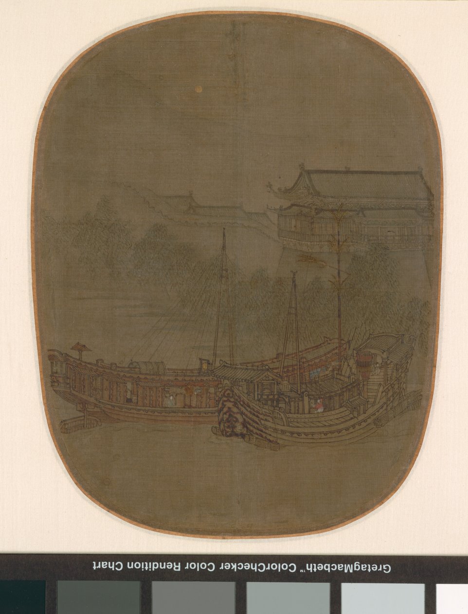 Boten voor anker, Zuidelijke Song-dynastie door School Chinese