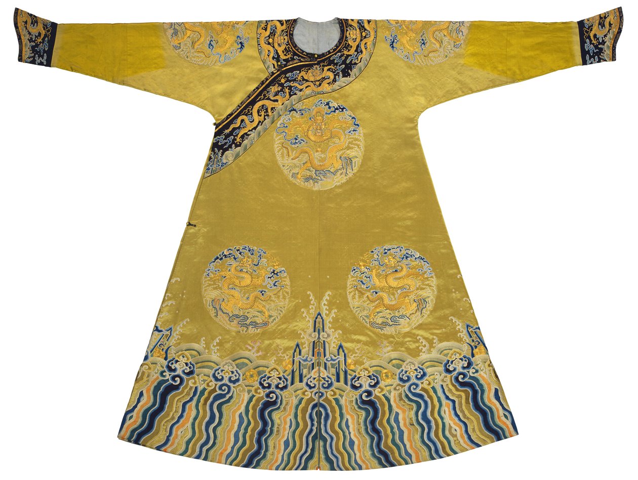 Geborduurde Qiu Xiangse 