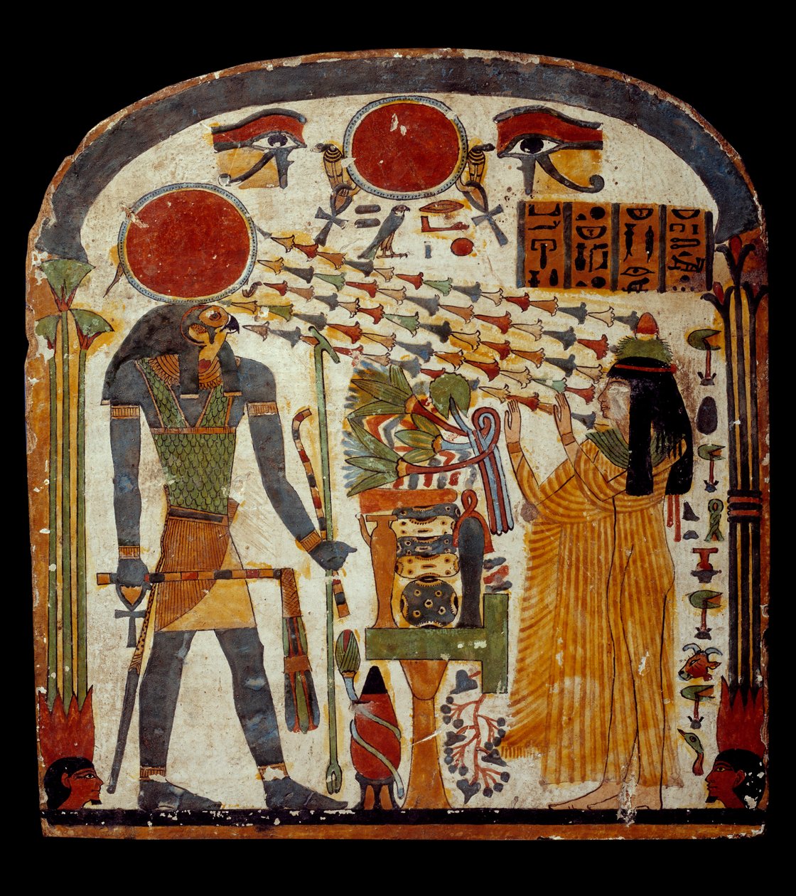Kunst van het Oude Egypte: stele van Taperet door School Egyptian