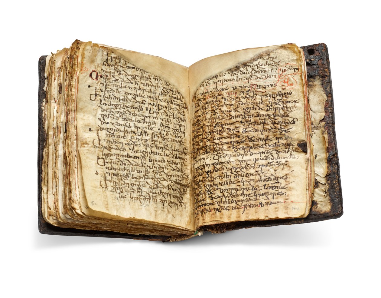 De Codex Sinaiticus Rescriptus, laat 5e-7e eeuw tot AD 979 (inkt op perkament) door School Egyptian