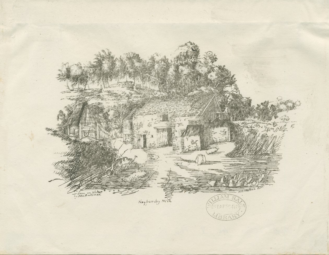 Biddulph - Knypersley Mill door School English