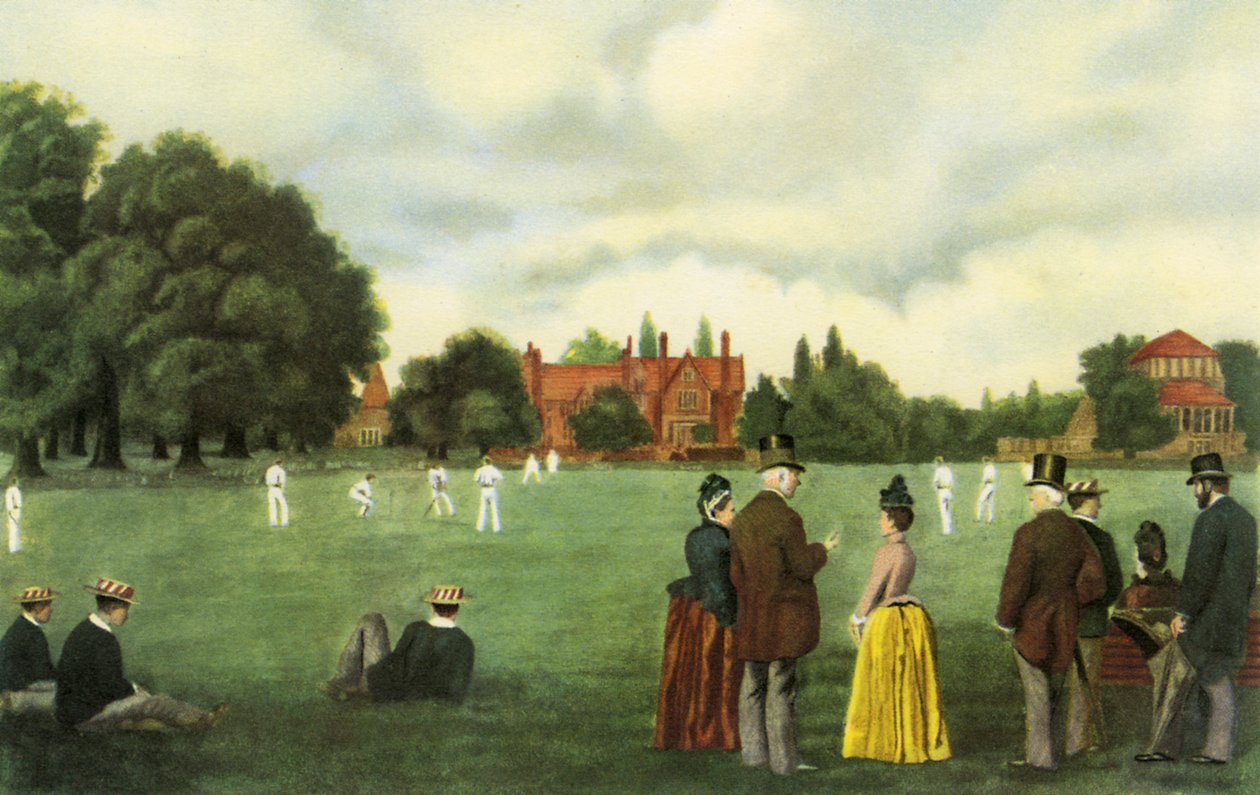 Big Side Cricket, Rugby School, Engeland, uit 