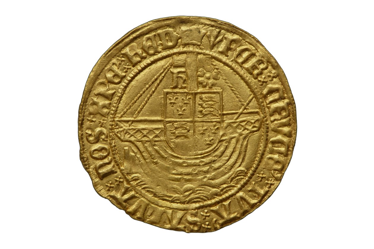 Tudor munt uit de Asthall Hoard door School English