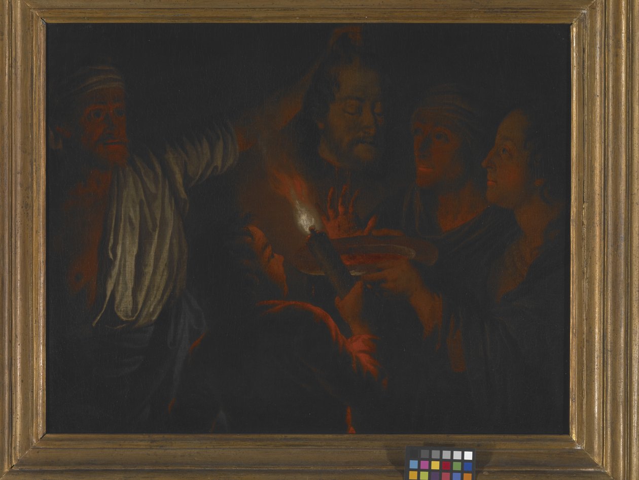 Salome Met Het Hoofd Van Johannes De Doper door School European
