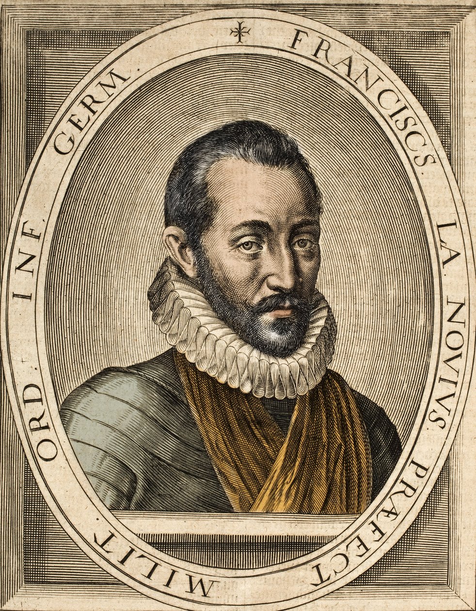 Portret van François de La Noue (1531-1591), auteur van 