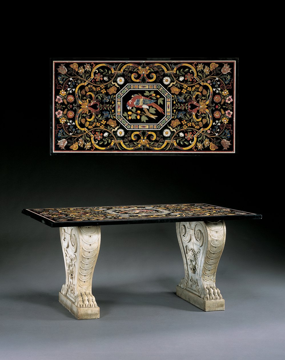 Tafel door School Italian