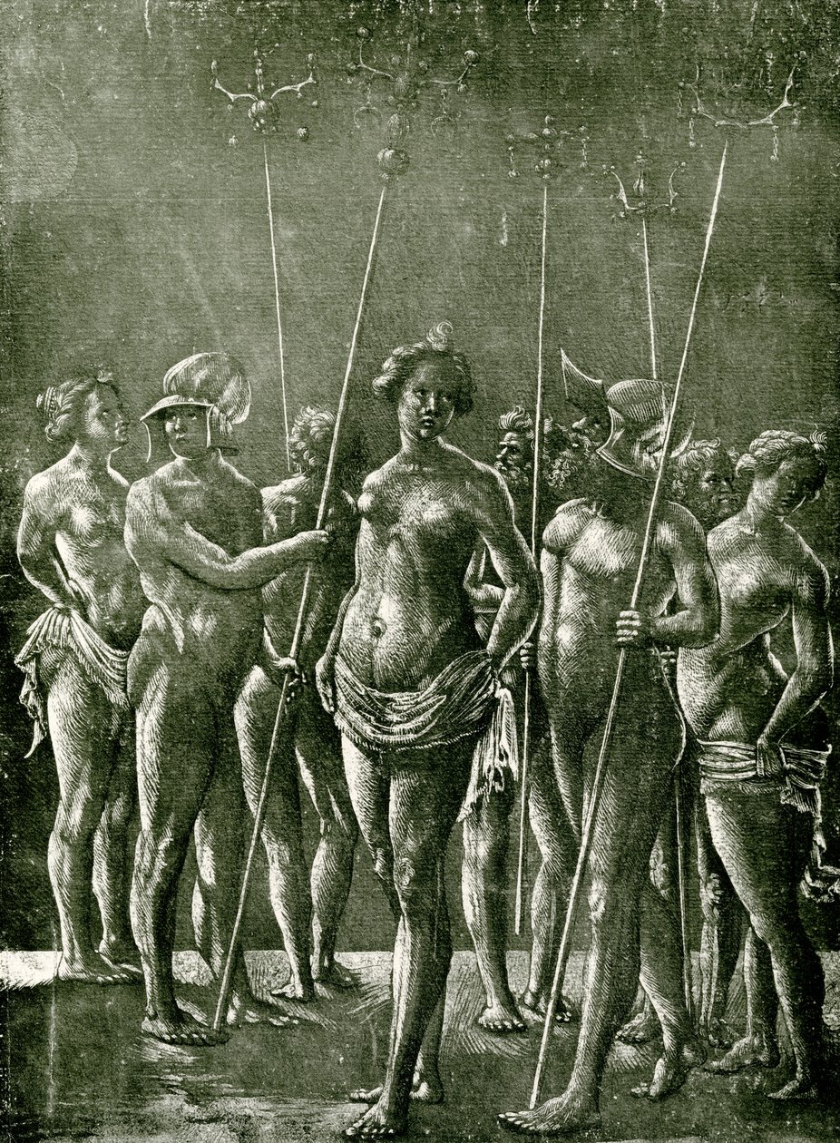 Onbekende illustratie naar een Italiaans voorbeeld door School Netherlandish