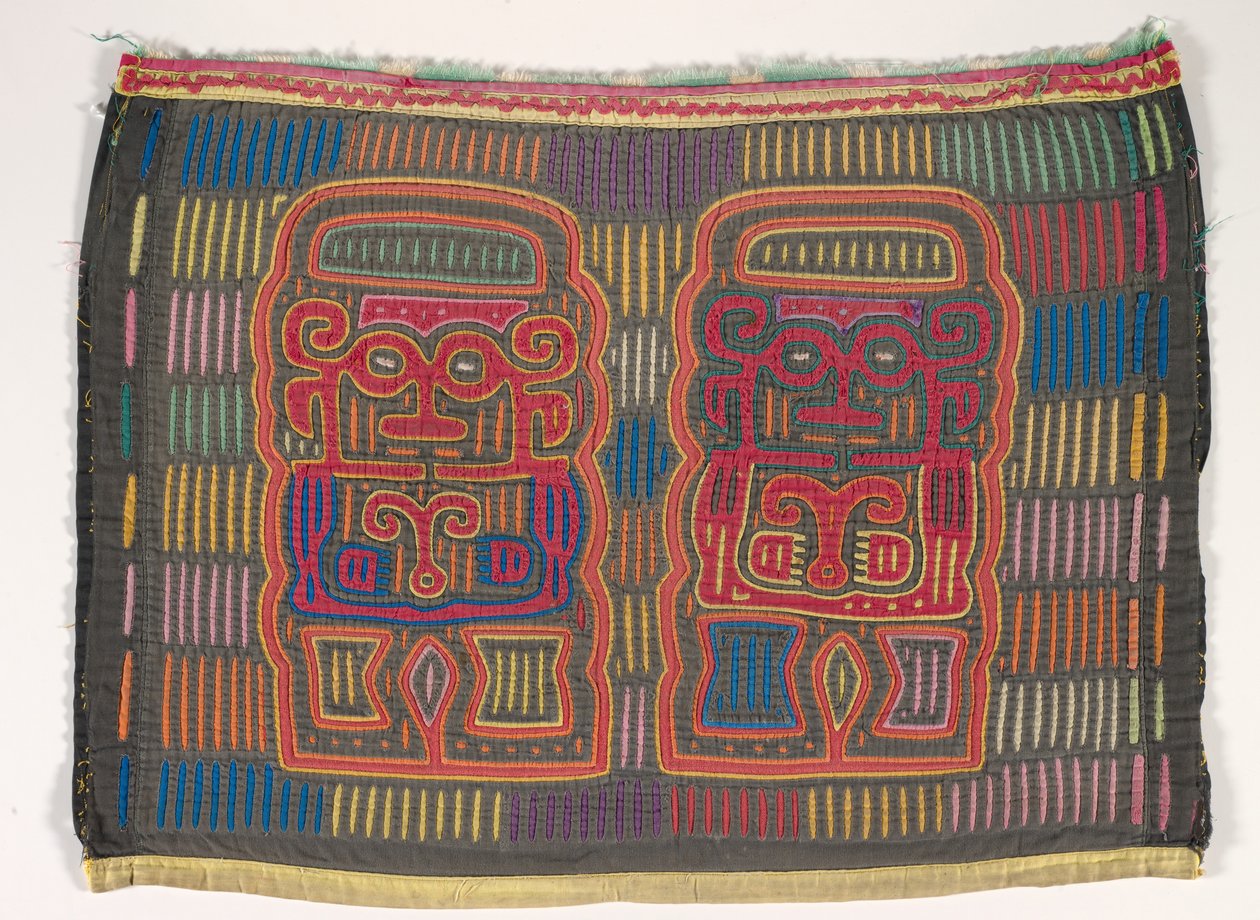 Shirt paneel (mola), Kuna Volk, San Blas Eilanden, c.1950s door School Panamanian
