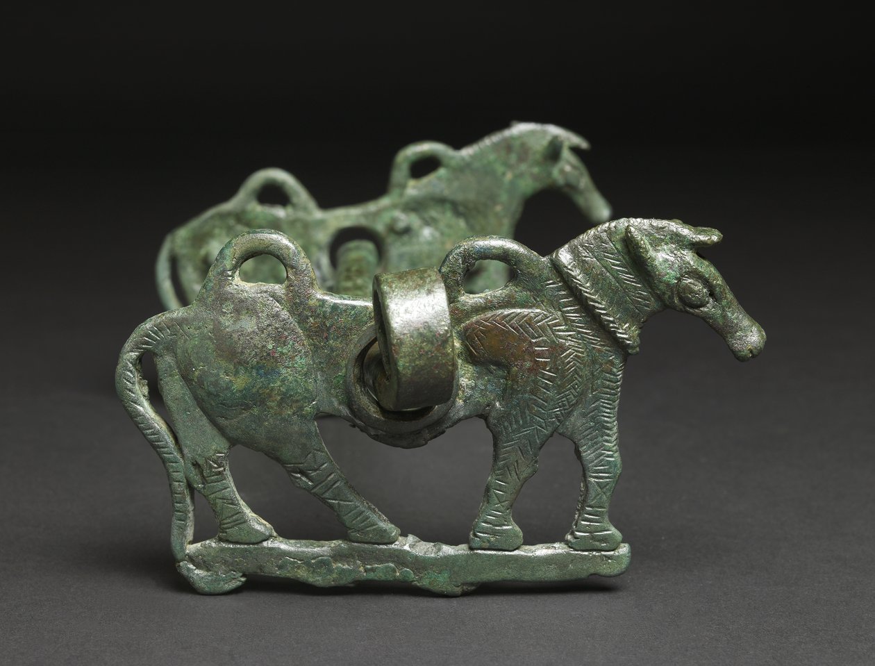 Paardenbit, mogelijk 9e-7e eeuw v.Chr., Iran (brons) door School Persian