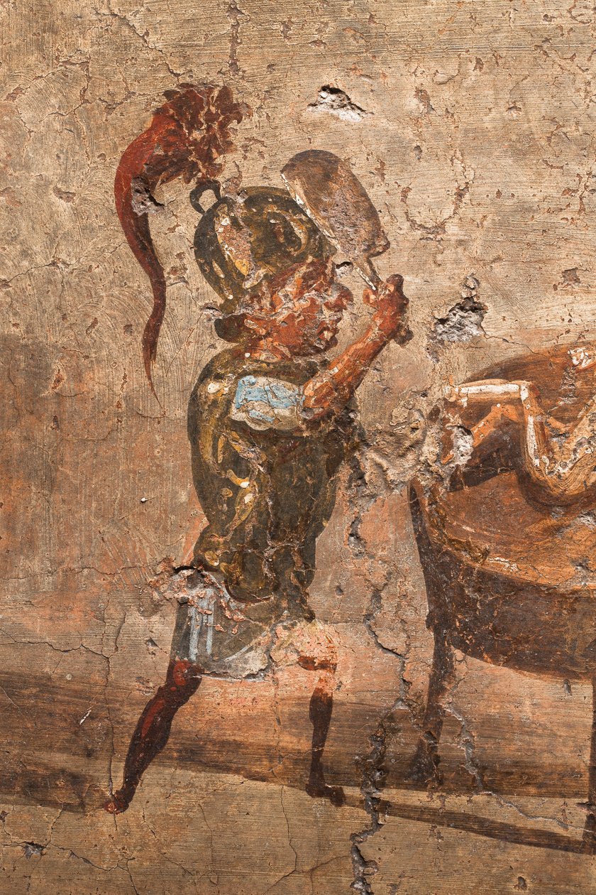 Het oordeel van Salomo, Pompeii door School Roman