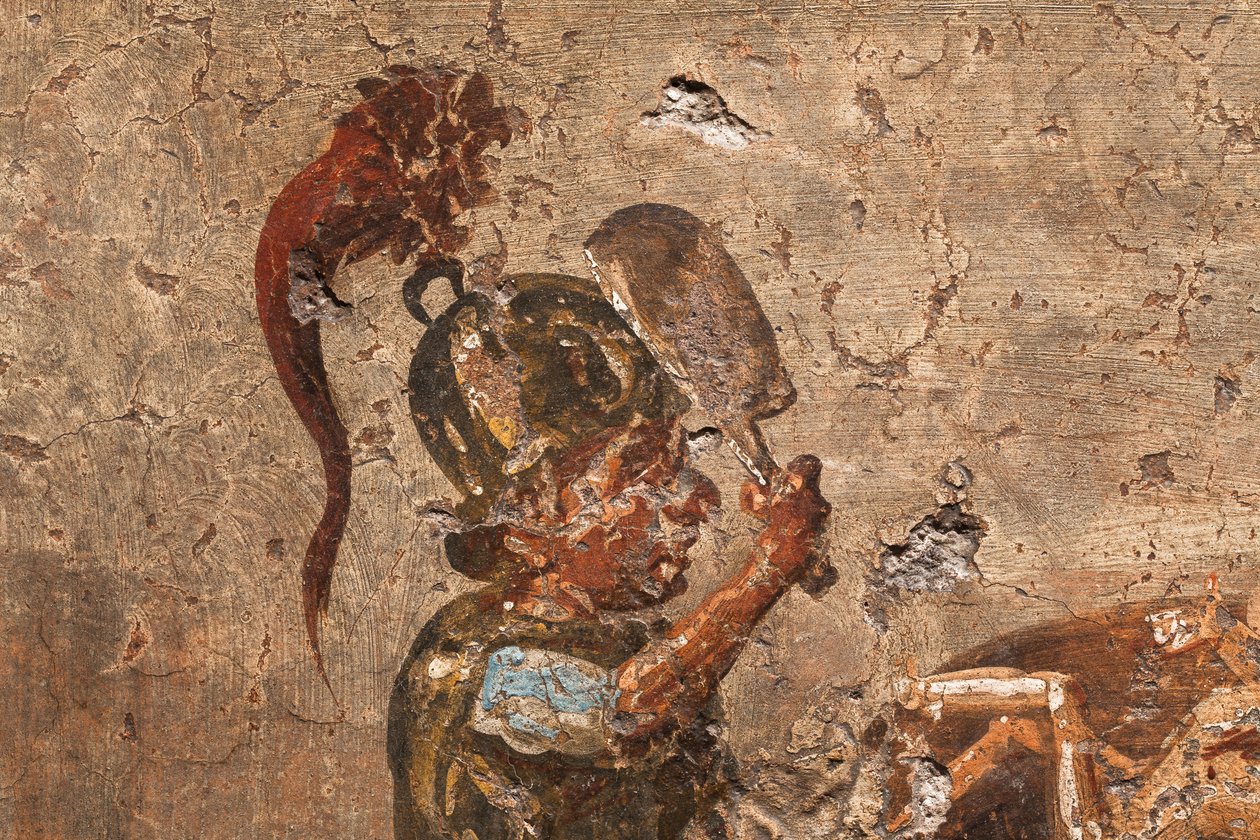 Het oordeel van Salomo, Pompeii door School Roman