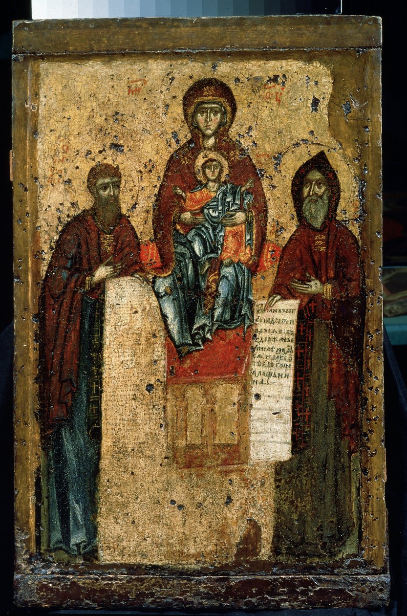 De Maagd van de Grotten door School Russian