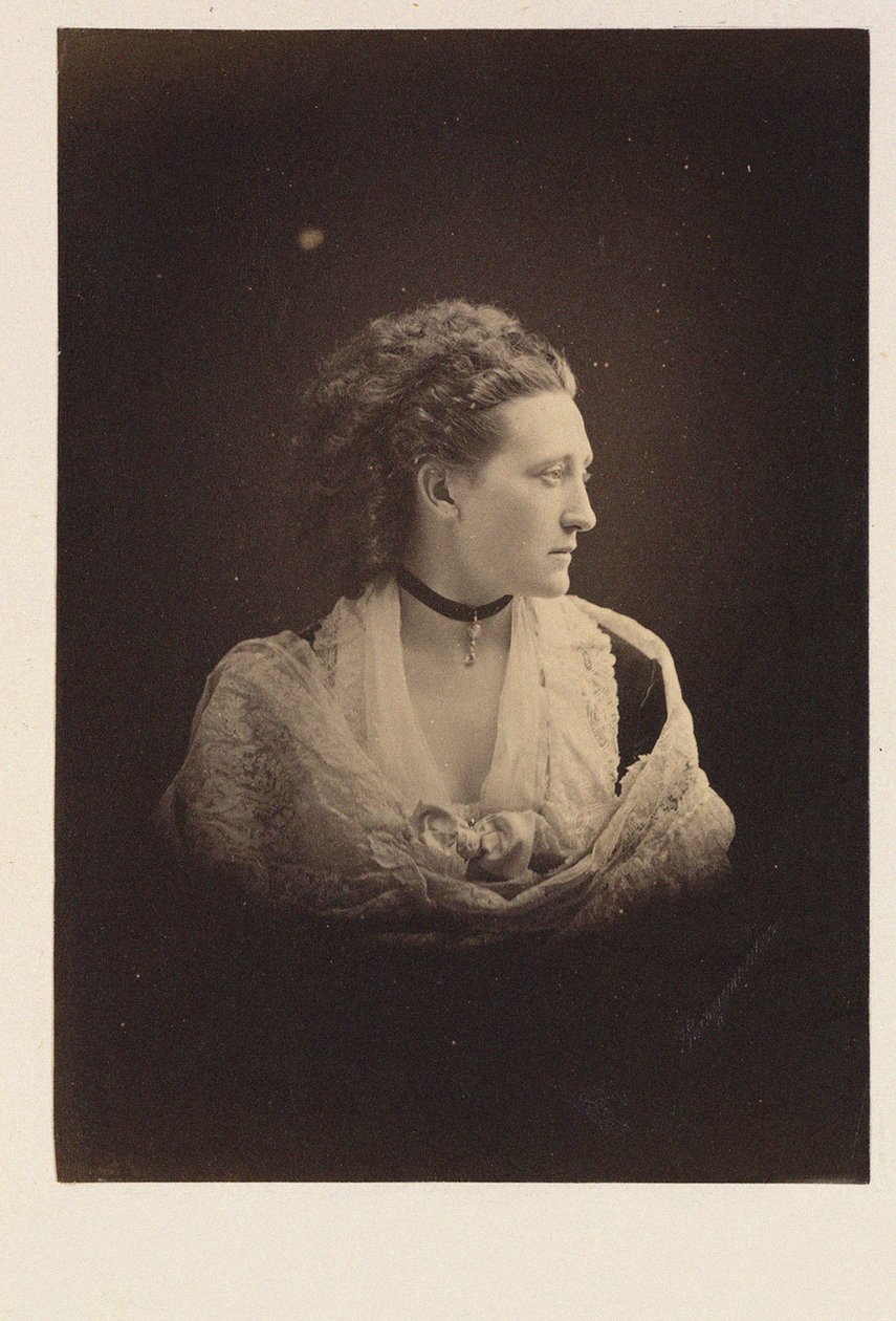Marie Maximilianovna de Leuchtenberg - Prinses Maria Maximilianovna van Leuchtenberg (1841-1914), Anoniem. Lithografie door School Russian