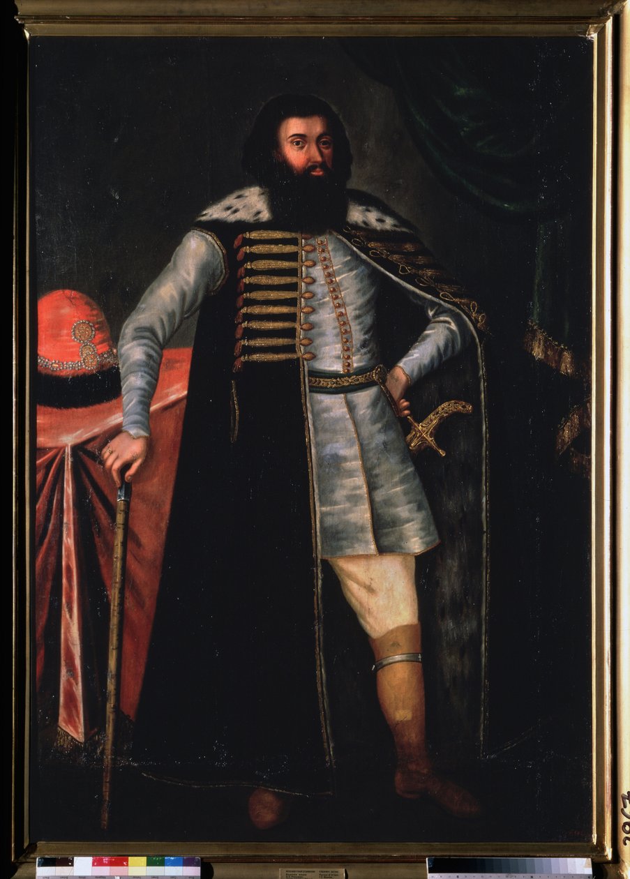 Portret van Graaf Ivan Repnin (?) door School Russian