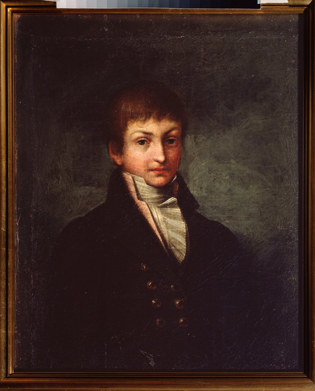 Portret van dichter Konstantin N. Batyushkov (1787-1855) door School Russian