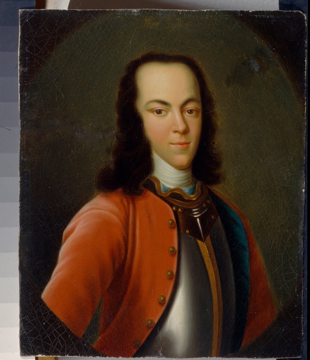 Portret van tsarevitsj of grootvorst Alexis Petrovich Romanov van Rusland (1690-1718) door School Russian