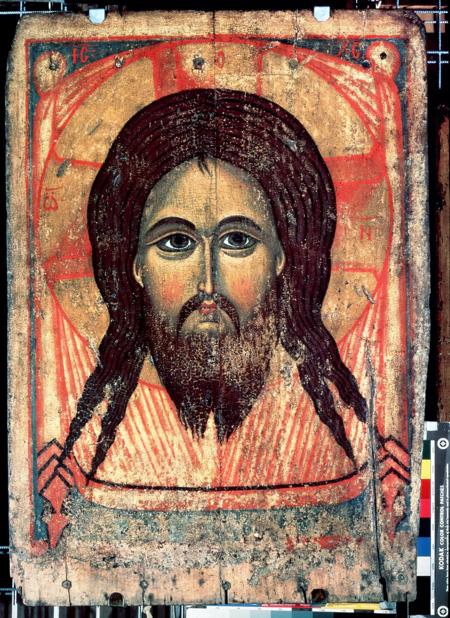 Heilige Mandylion door School Russian