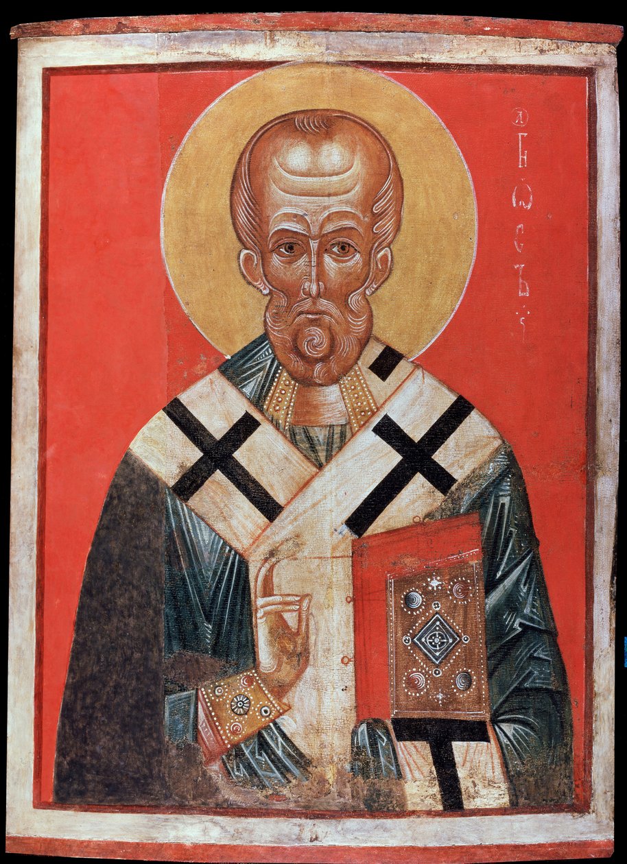 Heilige Nicolaas door School Russian