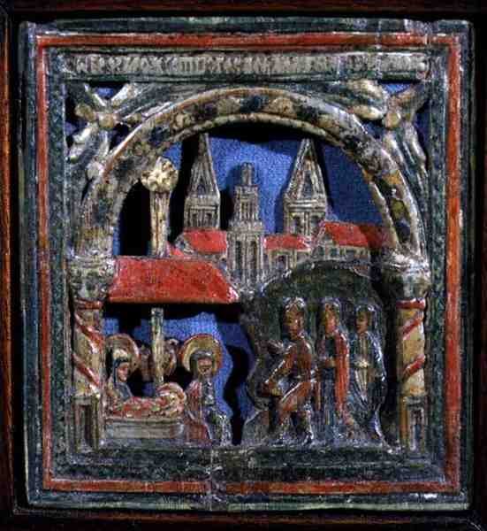 De presentatie van geschenken door School Russian