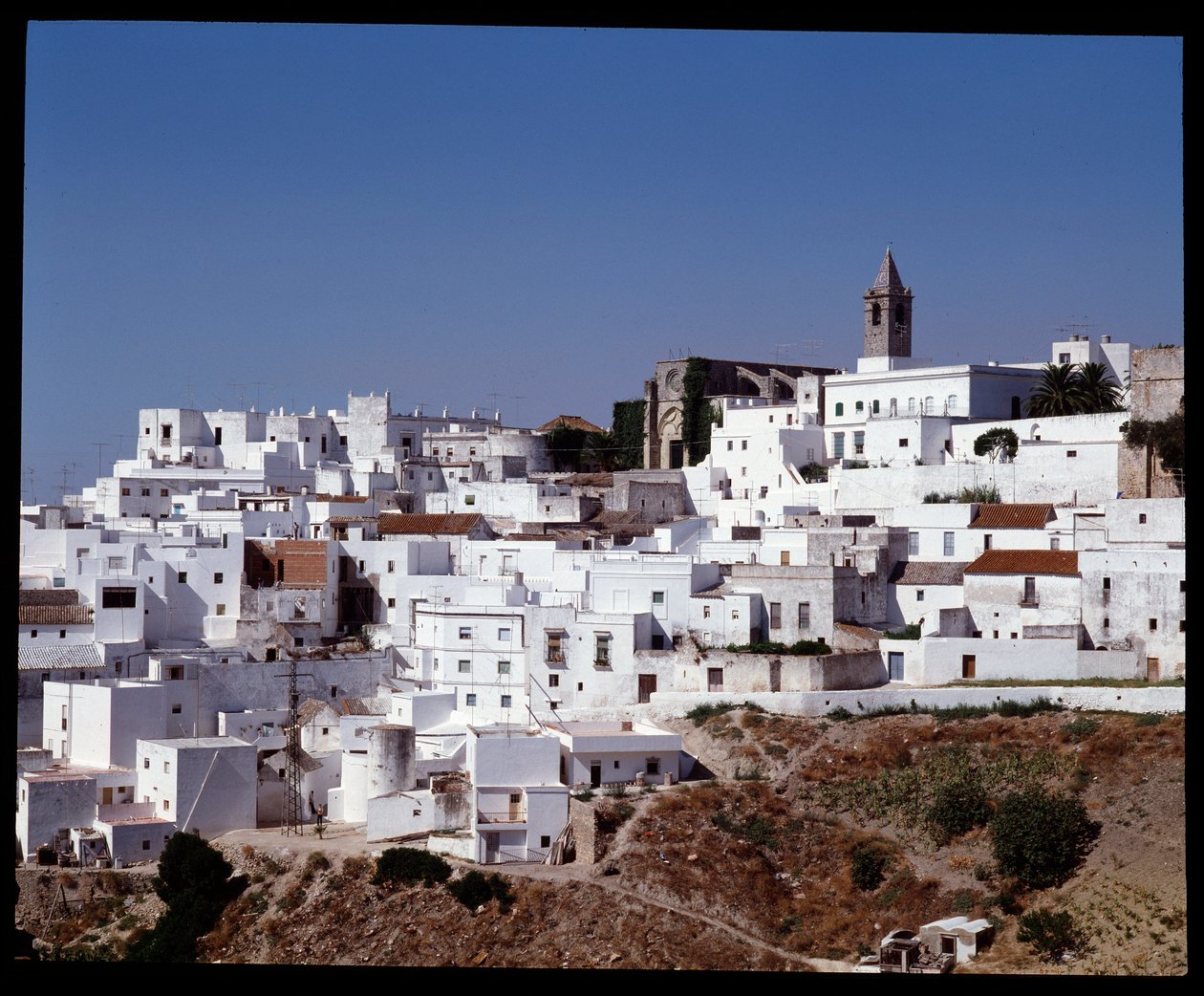 Uitzicht op Vejer de la Frontera, Andalusië, Spanje door School Spanish