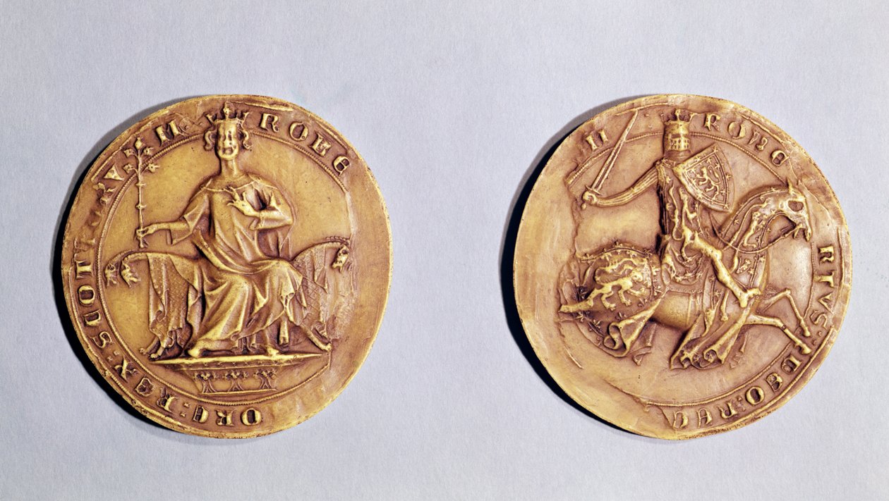 Zegel van Robert VIII Bruce, 1326 door Scottish School