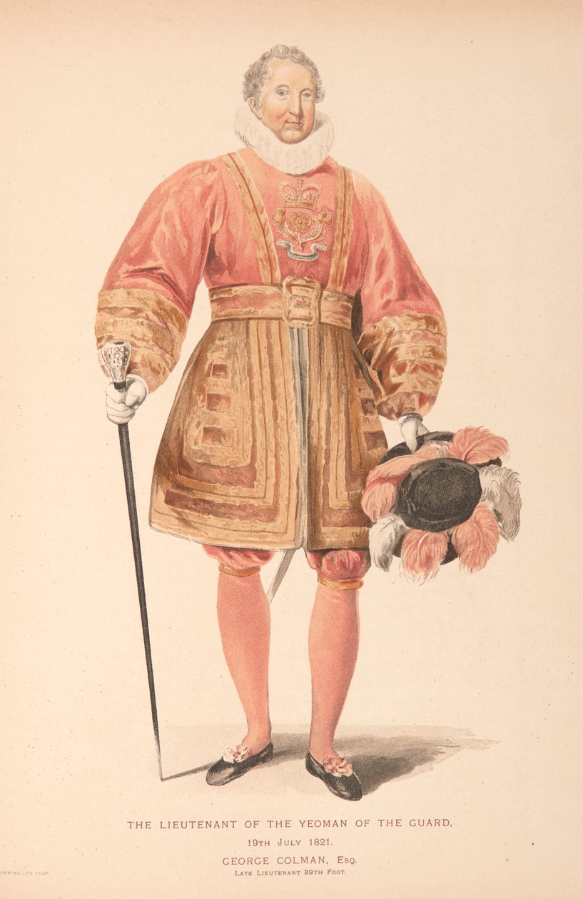 De Luitenant van de Yeoman van de Garde door Scottish School