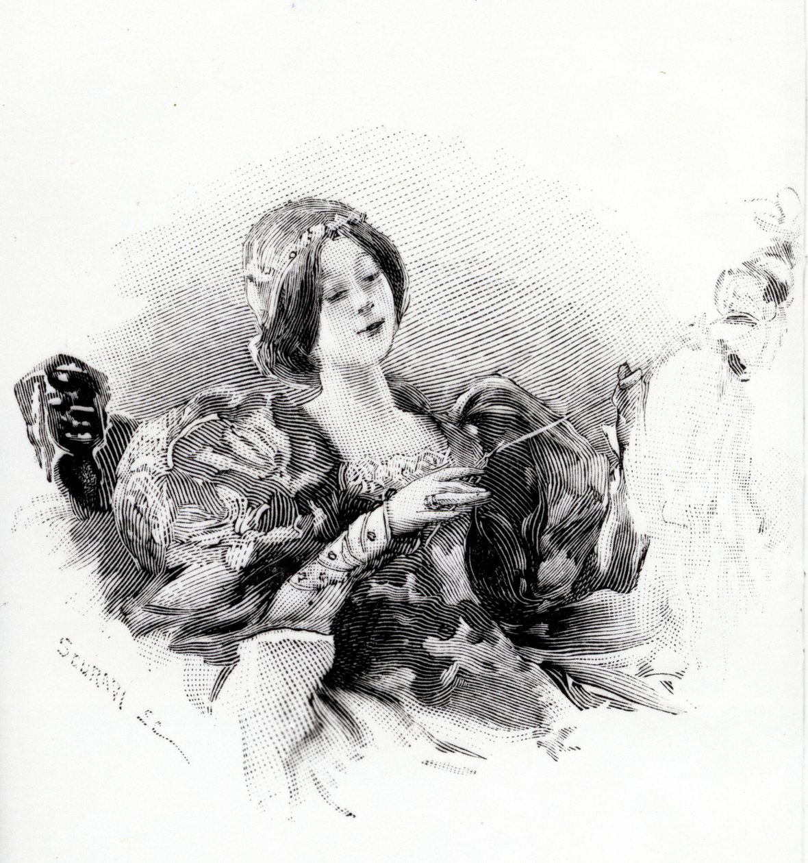 Doornroosje, illustratie uit 