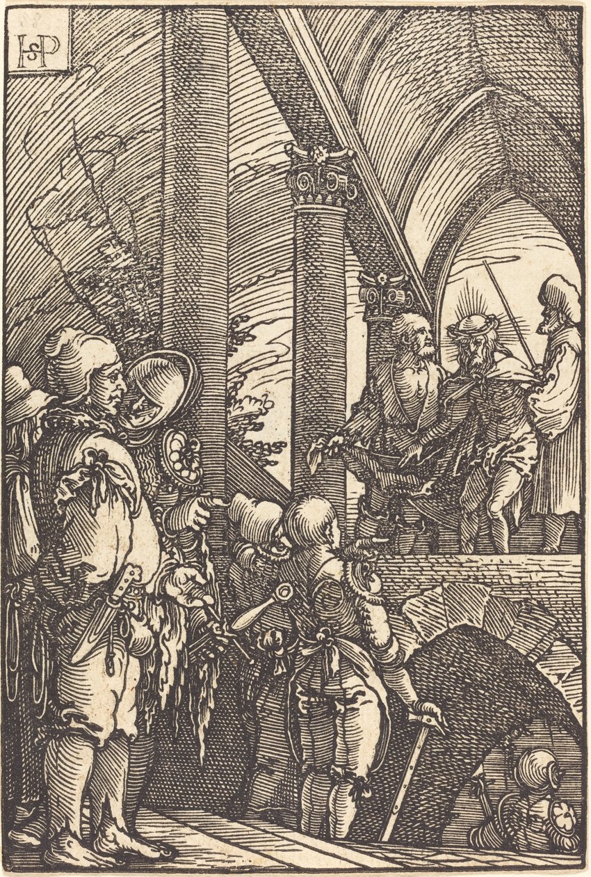 Ecce Homo door Sebald Beham